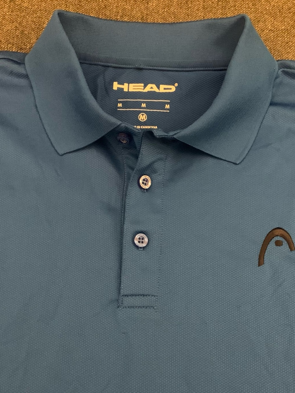 HEAD SS Poly Blend 3 Button Polo